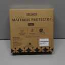 Full Size Waterproof Mattress Protector - Noiseless, Breathable, Machine Washable Fitted Mattress Cover with Deep Pocket up to 15