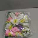 AMARED Spring Daisy Table Runners Embroidered Flowery Table Linen for Home Decoration 13 X 34 Inch