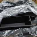 Trunk Storage Bins for Tesla Model Y Juniper, 2-Piece Waterproof Organizer with Lids, Black Side Storage Box, 2025-2026