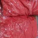 HolidayIdeas 6 Pack Red Spandex Table Skirt for 6 Ft Rectangle Tables, Fitted Stretch Tablecloth 30 x 72 Inch, Wrinkle Resistant Ruffle Design for Valentine's Day, Monther's Day, Trade Shows, Parties ( Red )