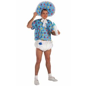 Rubies Blue Baby Boomer Costume for Adults, Men's Standard, L/XL
