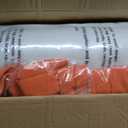 22X24-2set,Outdoor Chair Cushions, 30D High-Density Foam Patio Chair Cushions, Water-Resistant UV 2000H Color Fastness Outdoor Seat Cushions for Patio Furniture Sofa,Orange