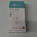 Kasa Smart Plug KP200, In-Wall Smart Home Wi-Fi Outlet Works with Alexa, Google Home & IFTTT, No Hub Required, Remote Control, ETL Certified , White, 1 Pack