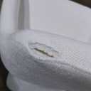 Swivel Dining Chair Set of 1, Mid Century Modern Chair Fabric Upholstered Armchair with Armrest & Ergonomic Backrest for Dining Room, Kitchen, Bedroom, Living Room, Beige