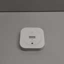 Smoke & Carbon Monoxide Alarm with Digital LCD Display, AEGISLINK Combination Smoke and CO Alarm Detector with 10-Year Lifespan & Replaceable Battery and Test/Silence Button