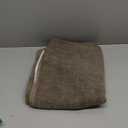 MIULEE Pack of 2 Decorative Throw Pillow Covers Soft Chenille Throw Pillows Solid Neutral Farmhouse Textured Cushion Covers for Couch Sofa Bedroom Living Room 20x20 Inch, Taupe Grey