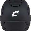 Champro HXE Matte Baseball Batting Helmet with Jaw Guard, Medium