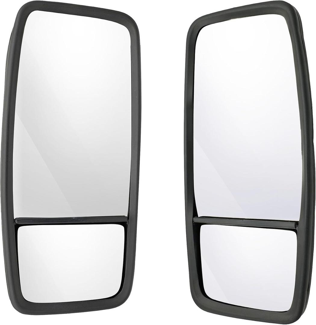 NOVAPARTS Left & Right Passenger Side Door Mirror for 2007-2023 ISUZU NPR, NPR-HD, NQR, NRR & 2008-2023 Chevy GMC W3500, W4500, W5500 Truck- Outside View Mirror Replaces # 8980493140, 8980493150 Black, 22.5 cm x 43.5 cm x 20.5 cm