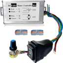 DC Motor Speed Controller DC 12V 24V 36V 48V 60V Pulse Width Modulation PWM Monitor Dimmer Governor 1200W 20A CW/CCW and Rotary Switches