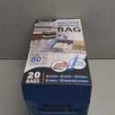 Cozy Essential 20 Pack Vacuum Storage Bags, Space Saver Bags (4 Jumbo/4 Large/4 Medium/4 Small/4 Roll) Compression for Comforters and Blankets, Sealer Clothes Storage, Hand Pump Included