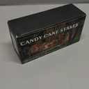 20PCS Replacement Stakes for Christmas Candy Cane Lights Outdoor, Plastic Candy Cane Pathway Markers Lights Spike Replacer, Size 0.68 * 6.05 Inches, Used to Maintain Candy Cane Pathway Lights