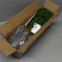 2FT Artificial Norfolk Pine Christmas Tree  Tabletop Faux Tree Unlit/Prelit with 50 LED Lights & 8-Function Battery Box, Pre-Assembled Holiday Decor for Home or Office (2FT-1Pack)