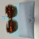 FEISEDY Polarized Women Square Sunglasses Sparkling Composite Shiny Frame B2289