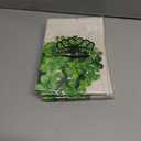 6 x CROWNED BEAUTY St Patricks Day Garden Flag Shamrocks Heart 12x18 Inch Double Sided for Outside Green Small Burlap Welcome Holiday Yard Decoration