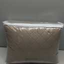 KinCam 100% Waterproof Recliner Loveseat Cover with Console, Non-Slip Reclining Couch Covers for 2 Seat, Recliner Sofa Cover Furniture Protector with Elastic Straps for Kids, Pets, Khaki