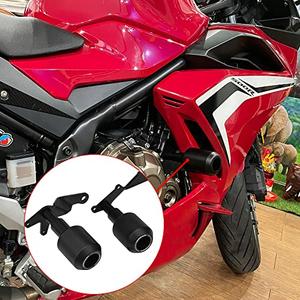 LEDISHUN for CBR500R CB500F CB500X Motorcycle Falling Protection Frame Slider Fairing Guard Anti Crash Pad Protector (for Honda Vehicle) CBR400 CB400X CB400F