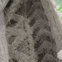 NuLOOM 5x8 Ansley Moroccan Tassel Area Rug, Light Grey, High-Low Textured Bohemian Design, Plush High Pile, Stain Resistant, For Bedroom, Living Room, Hallway, Entryway (5'3" x 7'7" (Rectangular))