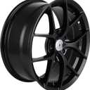 SCITOO wheel rims size:17 * 7.5in,ET:40,H/PCD:5 * 114.3,CB:73.1,1 pcs MATT BLACK