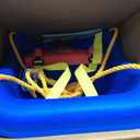 Little Tikes Snug 'n Secure Blue Swing with Adjustable Straps, 2-in-1 for Baby and Toddlers Ages 9 Months - 4 Years