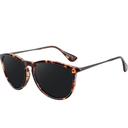 Retro sunglasses womens 2024 trendy round classic glasses