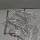 JAQ Pots and Pans Organizer, 13.18 inch Heavy Duty Pot Lids Rack Holder Adjustable Height for Muffin Tins, Baking Sheets, Skillets,Cookware,Bakeware in Cabinets Shelf Countertop Pantry (Sliver)