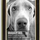 Suede A4 Frame - Single Frame, Elegant Black 8.27x11.69 inch Picture Frame, A4 Poster Frame for Artwork, Puzzles, Photos, Movie Posters, and Wall Display