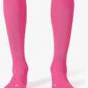 CS CELERSPORT 2 Pack Soccer Softball Baseball Socks for Youth Kids Adult Multi-Sport Compression Socks, M