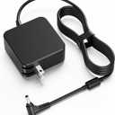 VUOHOEG 65W 45W Laptop Charger Compatible with Lenovo IdeaPad 1 3 5 110 310 320 330 Flex 4 5 6 Yoga 310 510 520 710 V14 V15 Chromebook N22 N23 N42 4.01.7mm Round Tip AC Adapter