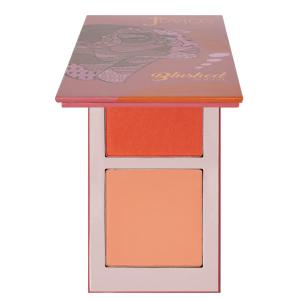 Juvia's Place Blushed Duo Blush Volume6 - Radiant Shimmer Makeup Two Tone Pigmented Buildable Pressed Mineral Powder - Rosy Natural Cheeks Face Glow Highlight Matte Fresh Finish for All Skin Color (1 Ounce (Pack of 1), VOL.6)