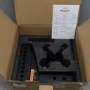 Adjustable Trailer Hitch - Drop Hitch -Tri Ball Mount with Hook (1-7/8'', 2''&2-5/16''), Fits 2-Inch Receiver, 8'' Drop/Rise 12,500 LBS GTW Tow Hitch, 3 Ball Hitches for Trucks, RV, Camper etc