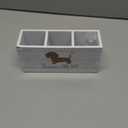 XLDLIOO Funny Dachshund Pen Pencil Holder Organizer for Desk Accessories, Weiner Dog Gifts Wooden Box Sign Desk Decor for Home Office Decoration, Gifts for Dachshund Lovers Women Men