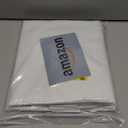 American Baby Company 2 Pack Waterproof Reusable Embossed Quilt-Like Flat Crib Protective Mattress Pad Cover for Babies, Adults and Pets, White