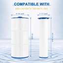 6541-397 Pool Spa Filter Compatible with 2009-2023 Sundance 880 Spa Filter (Outer 6473-165 and Inner 6473-164), Replacement for Sundance 880 Filter, Optima/Maxxus/Cameo/Aspen/Marin 880 Spa Filter