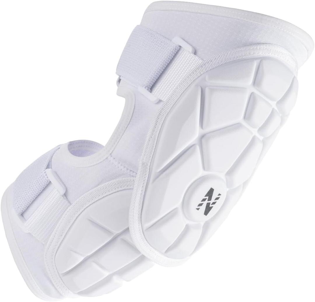 Norespnea Baseball Elbow Guard, Baseball Elbow Guard Youth/ Adult, Elbow Pads for Softball/ Baseball, Baseball Protective Gear, Softball-Baseball Elbow Guard-White(Youth)