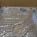 Serene Valley Sink Protector and Kitchen Sink Bottom Grid NDG2421, 304 Premium Stainless Steel, dim 19 3/8" x 16 3/4"