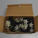 50ft 120 LED Solar Star Fairy Lights, Outdoor Decorative Solar String Lights, Waterproof Ambiance Lighting for Patio Deck, Camper, Gazebo, Girls Themed Room, Garden, Porch, Bush Decor, Warm White