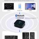 BA310 Bluetooth Audio Receiver with LC3 Auracast, Aptx Lossless, Adaptive & HD Support, Wireless Music Streaming for Home Stereo System