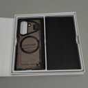 Nillkin for Samsung Galaxy Z Fold 7 Case, Compatible with MagSafe, Built-in [Screen Protector] [Hinge Protection] [Kickstand] Slim Magnetic Anti-Yellow Phone Case for Galaxy Z Fold 7 - Clear Black