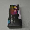 LED Desk Lamp for Home Office - Eye-Caring Computer Desk Light with Clamp, Adjustable Work Lamp with Color Changing, Dimmable Double Head Monitor Light with Gooseneck, White