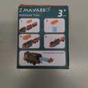 Toy Train Electric Train Set for Wooden Tracks, Christmas Motorized Train Toys for Toddlers, Battery Operated Train Includes Lights, Sounds, Smoke, Steam Train Compatible with Thomas, Brio