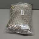 UMINEUX Oval Fitted Vinyl Tablecloth with Elastic Edged & Flannel Backing, Waterproof Wipeable Oval Table Cover - Fits Tables up to 42"X68" (Wicker)