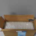 2 Sets Extra Large Hanging Wall Basket, White Metal Wire Baskets with Steel Hooks for Organizing, WallmountedFruit Vegetable Toy Snack Storage, Home Kitchen Bathroom Laundry Pantry Organizer