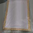 MyGift 18-Inch Burnt Wood Erasble Chalkboard Sign with A-Frame Easel Stand, Tabletop Menu Board, Wedding and Events Chalboard Signage