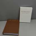 Decorative Books Set of 2, Beautiful Linen Boxes Decor Coffee Table Bookshelf or Mantle, Aesthetic Fake Books for Modern Home Decoration, Keepsake Photo Storage Box (brown-beige)