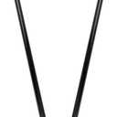 31.5"/80cm Garden Swing Replacement Rods, Black Metal Round Rods for Hanging Swing Seat to Frame(2PCS/CTN)