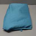 Teal Round Tablecloth - Waterproof Stain Resistant Wrinkle Free Turquoise Table Cloth, 210GSM Polyester Washable Wipeable Table Cover for Party, Banquet, Indoor and Outdoor (78 inch, Circle)