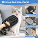 Pet Hair Removal Glove for Cats & Dogs, Upgraded Five-Finger Electrostatic Pet Hair Glove, Reusable Magic Brush Pet Hair Remover Tool for Laundry, Couch, Carpet, Car Seat