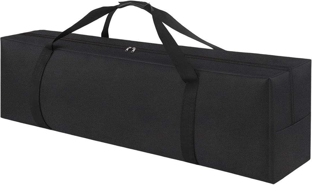 Klmnop Pickleball Net Storage Bag, Portable Pickle Ball Equipment Carry Bag with Handles, Heavy Duty Badminton Net System Replacement Bags, Foldable Duffle Bags for Driveway Backyard(NO Net)