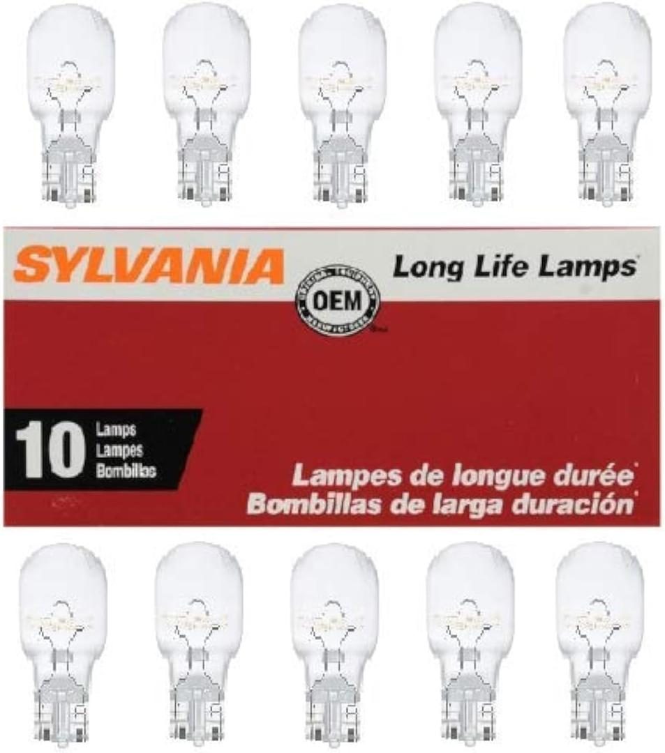 Sylvania - 921 Long Life - High Performance Incandescent Bulb, 35965 (10 Pack)
