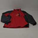 Diamond Candy Women's Waterproof Rain Jacket with Hood Lightweight Outdoors Raincoat (Medium, Red)